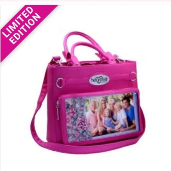 HEARTFELT CREATIONS Art‎ from the Heart Black Handbag - Picture 1 of 11